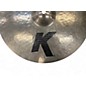 Used Zildjian 14in K Custom Fast Crash Cymbal