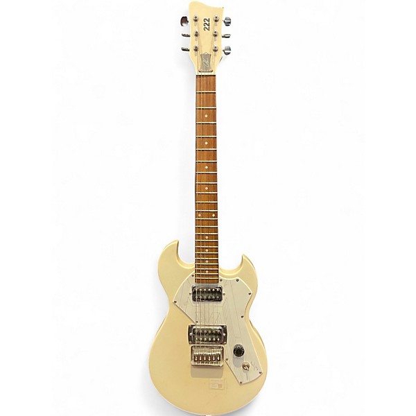 Used First Act 222 Classic White Solid Body Electric Guitar