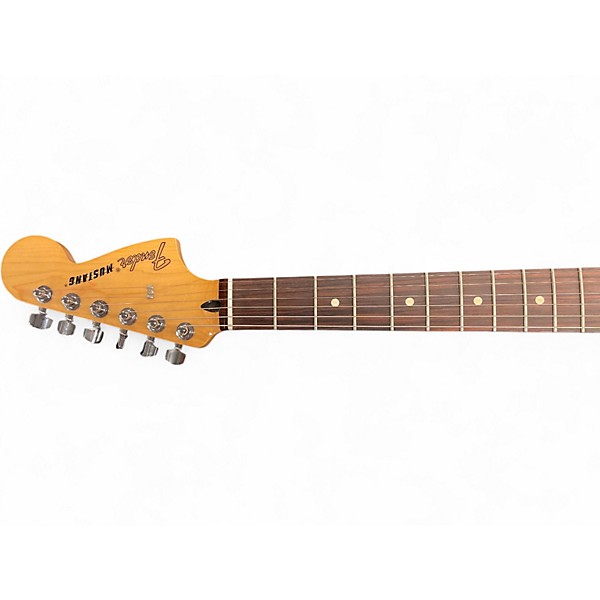 Used Fender Mustang Inca Silver Solid Body Electric Guitar