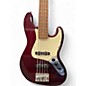 Used Fender Standard Jazz Bass 5-String Wine Red Electric Bass Guitar