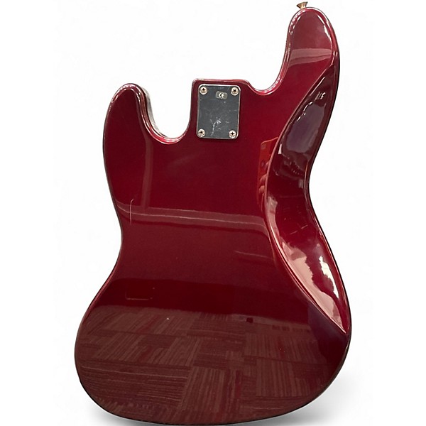 Used Fender Standard Jazz Bass 5-String Wine Red Electric Bass Guitar