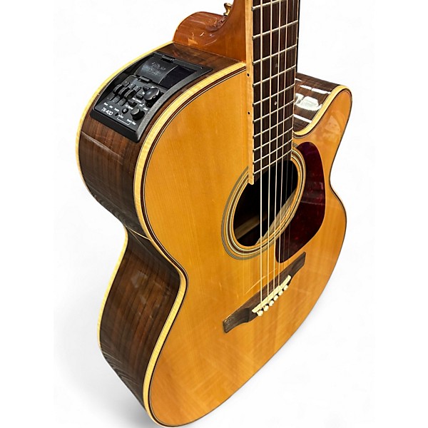 Used Takamine GN93CE Natural Acoustic Electric Guitar