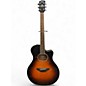 Used Yamaha APX600 Tobacco Burst Acoustic Electric Guitar