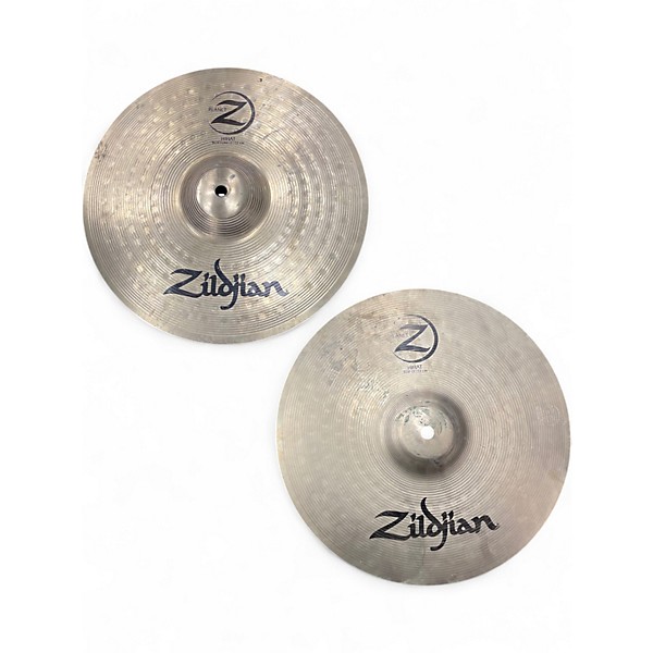 Used Zildjian 13in Planet Z Hi Hat Pair Cymbal
