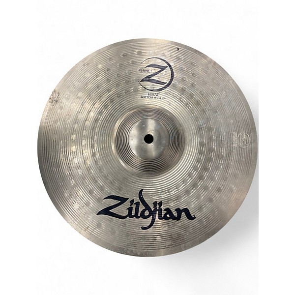 Used Zildjian 13in Planet Z Hi Hat Pair Cymbal