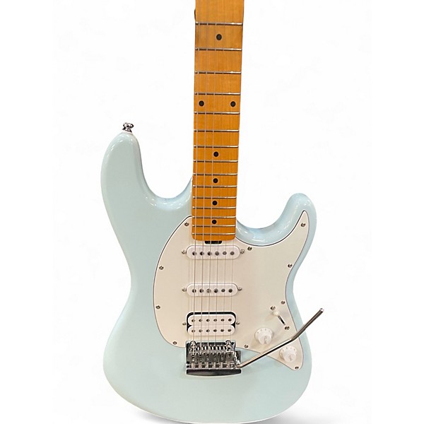Used Sterling by Music Man SUB CUTLASS Daphne Blue Solid Body Electric Guitar