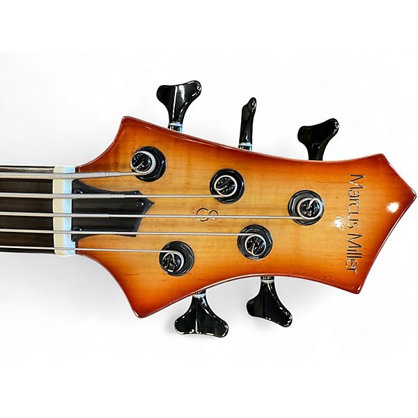 Used Sire Marcus Miller M7 Alder 5 String Brown Sunburst Electric Bass Guitar