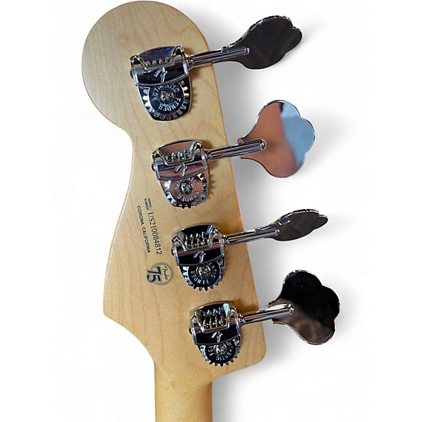Used 2021 Fender American Professional II Jazz Bass DARK NIGHT Electric Bass Guitar
