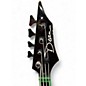 Used Dean Custom Zone 4-String Neon Green Electric Bass Guitar