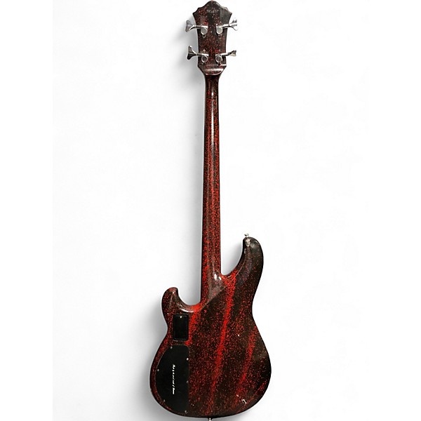 Used Ibanez MC-924 RED AND BLACK Electric Bass Guitar
