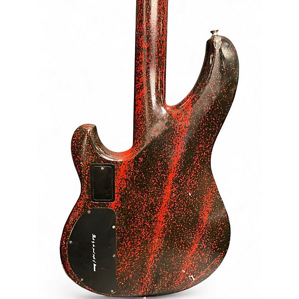 Used Ibanez MC-924 RED AND BLACK Electric Bass Guitar