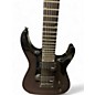Used Jackson JS22-7 Dinky 7 String Black Solid Body Electric Guitar