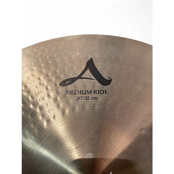 Used Zildjian 20in A Series Medium Ride Cymbal