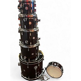 Used PDP by DW 6 Piece Concept Birch Transparent Walnut Drum Kit