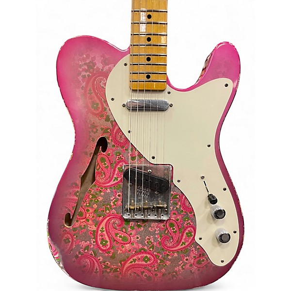 Used Fender CUSTOM LTD NAM 50S THINLINE RELIC PINK PAISLEY Hollow Body Electric Guitar