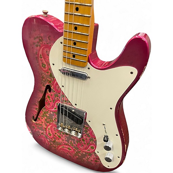 Used Fender CUSTOM LTD NAM 50S THINLINE RELIC PINK PAISLEY Hollow Body Electric Guitar