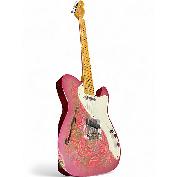Used Fender CUSTOM LTD NAM 50S THINLINE RELIC PINK PAISLEY Hollow Body Electric Guitar