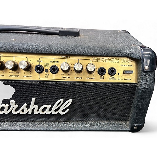 Used Marshall VALVESTATE 100V MODEL 8100 Solid State Guitar Amp Head