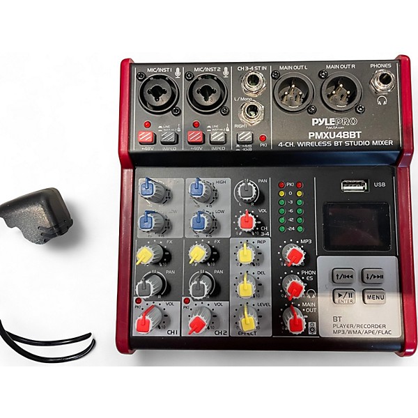 Used Pyle PMXU48BT Unpowered Mixer