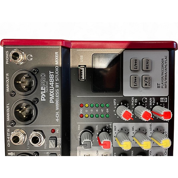 Used Pyle PMXU48BT Unpowered Mixer