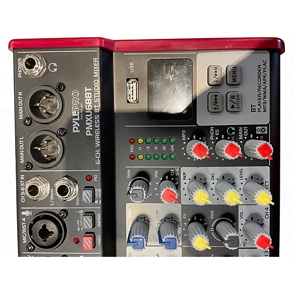 Used Pyle PMXU68BT Unpowered Mixer