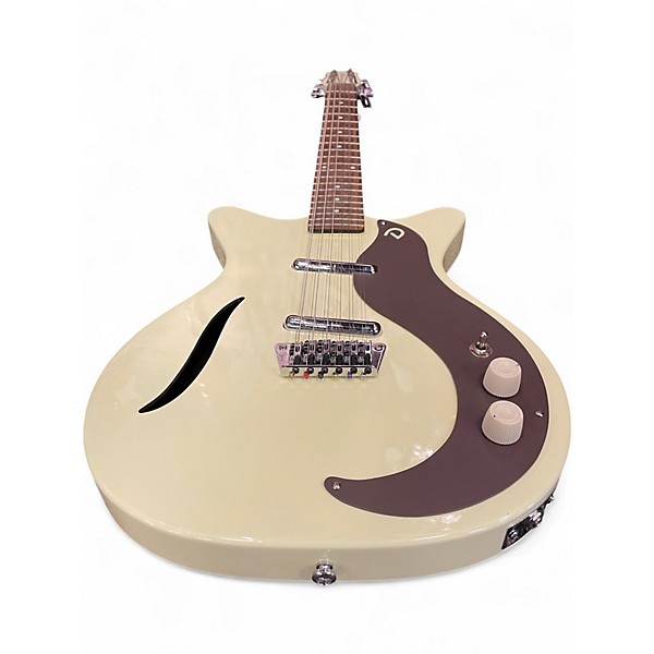 Used Danelectro D59V12 59' Reissue 12 String Vintage White Solid Body Electric Guitar