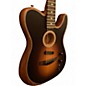 Used Fender Acoustasonic Player Telecaster Sunburst Acoustic Electric Guitar