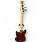 Used Fender American Performer Mustang Bass AUBERGINE Electric Bass Guitar