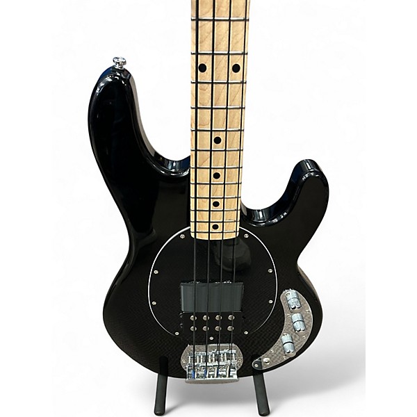 Used Sterling by Music Man Sub 4 Black Electric Bass Guitar
