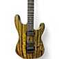 Used Charvel san dimas old yeller yellow and blk Solid Body Electric Guitar