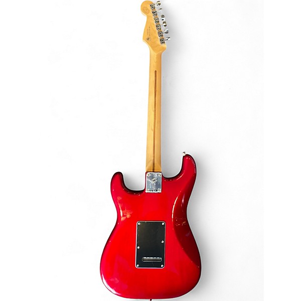 Used 2021 Fender Player Stratocaster Candy Red Burst Solid Body Electric Guitar