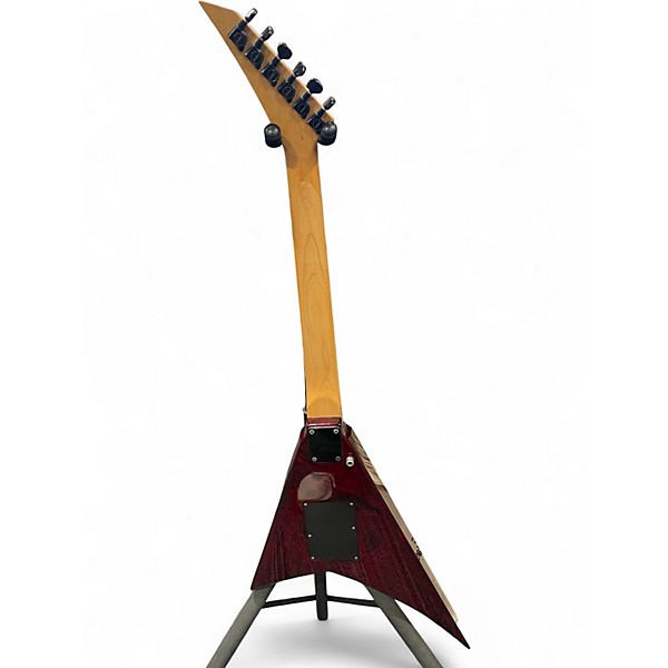 Used 1990s Jackson RR3 Randy Rhoads Crimson Swirl Solid Body Electric Guitar