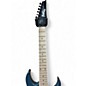 Used Ibanez GRG7221M GIO 7 STRING UPGRADED Pelham Blue Solid Body Electric Guitar
