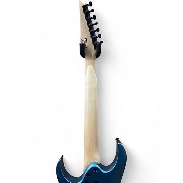 Used Ibanez GRG7221M GIO 7 STRING UPGRADED Pelham Blue Solid Body Electric Guitar