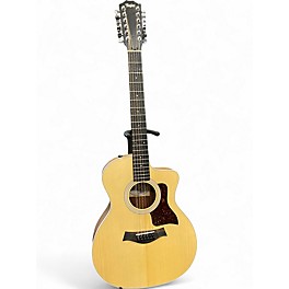 Used Taylor 254CE Natural 12 String Acoustic Guitar