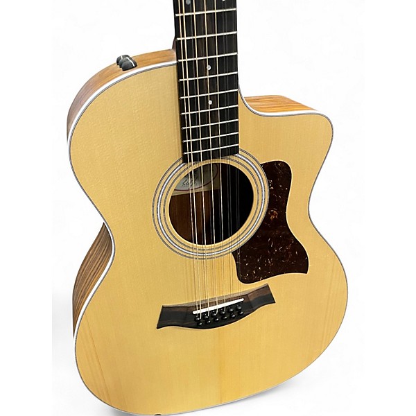 Used Taylor 254CE Natural 12 String Acoustic Guitar