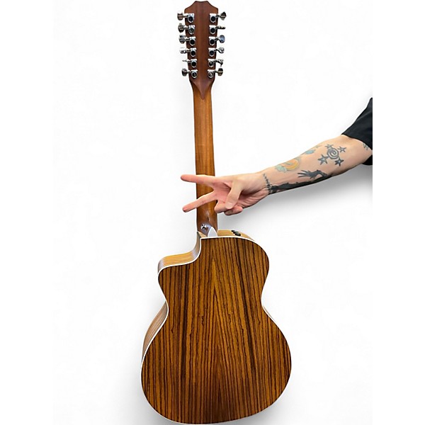 Used Taylor 254CE Natural 12 String Acoustic Guitar