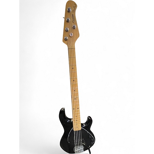 Used Sterling by Music Man stingray 5 Black Electric Bass Guitar