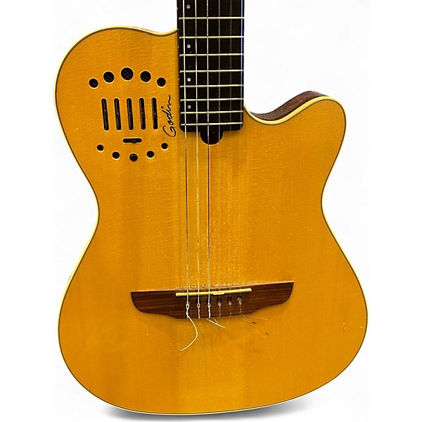 Used Godin Multiac NATURAL Classical Acoustic Electric Guitar