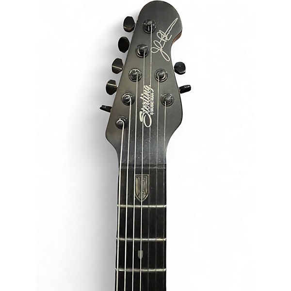 Used Sterling by Music Man JP70 John Petrucci Signature matte black Solid Body Electric Guitar