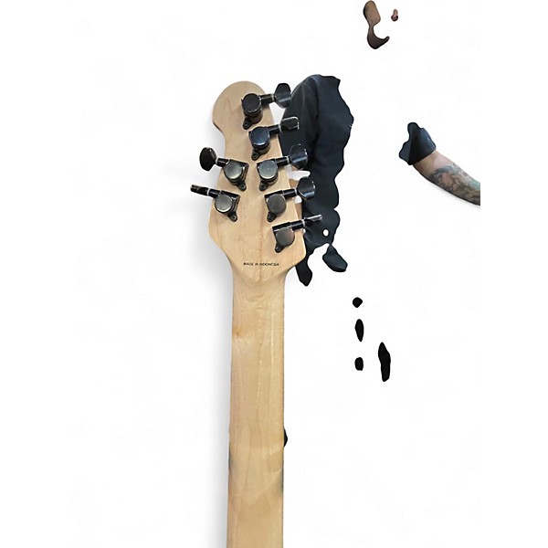Used Sterling by Music Man JP70 John Petrucci Signature matte black Solid Body Electric Guitar