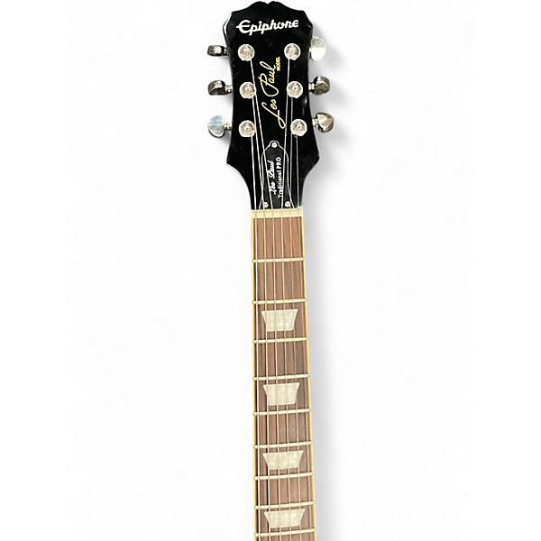 Used Epiphone Les Paul Traditional Pro Red Solid Body Electric Guitar