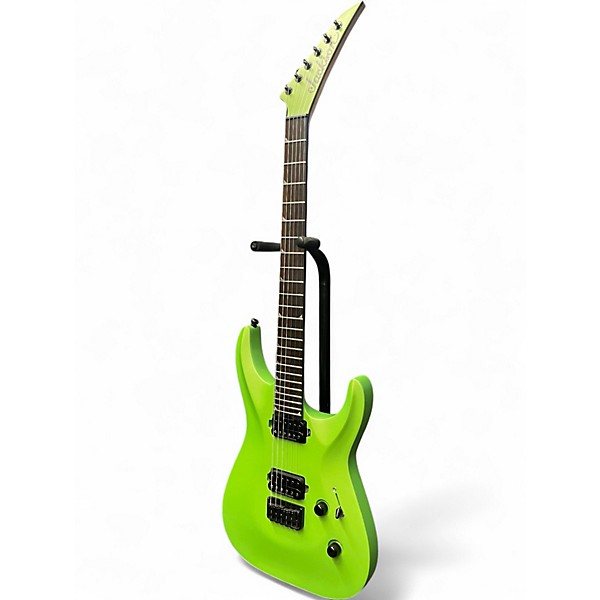 Used Jackson PRO PLUS SOLOIST SLA2 HT TOXIC APPLE Solid Body Electric Guitar