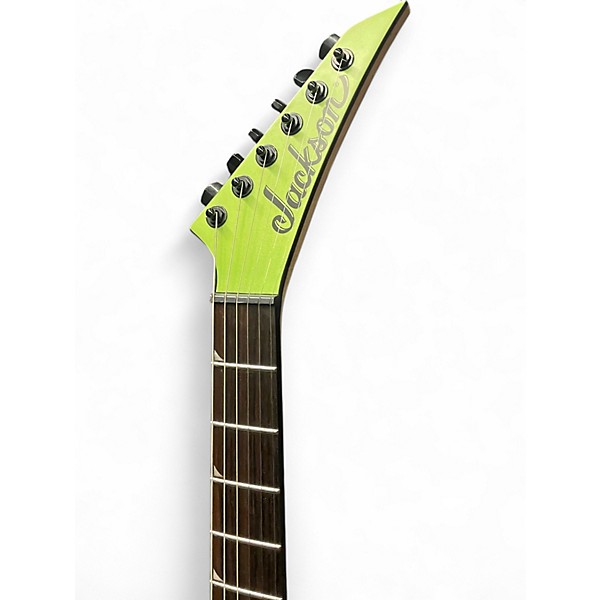 Used Jackson PRO PLUS SOLOIST SLA2 HT TOXIC APPLE Solid Body Electric Guitar