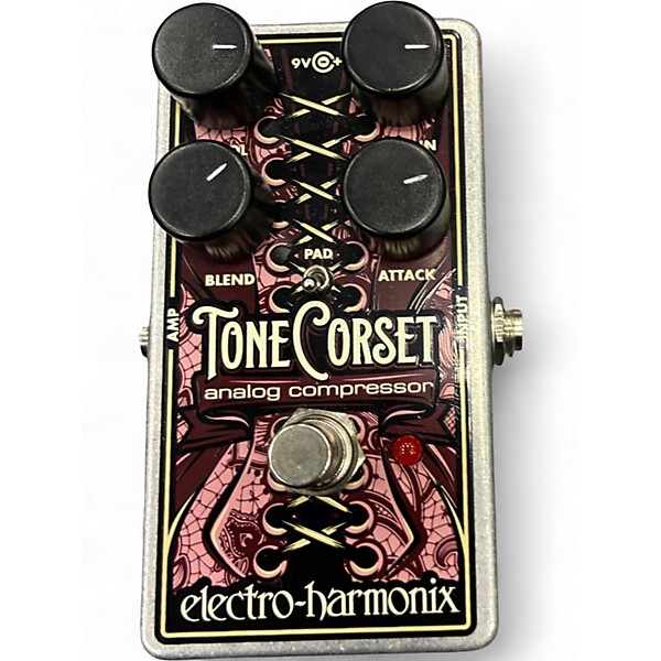 Used Electro-Harmonix Tone Corset Analog Compressor Effect Pedal
