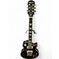 Used Epiphone Les Paul Standard Ebony Solid Body Electric Guitar thumbnail