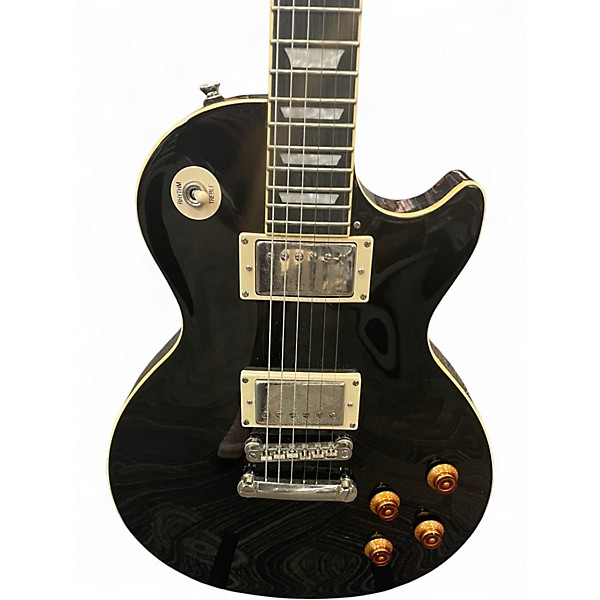 Used Epiphone Les Paul Standard Ebony Solid Body Electric Guitar