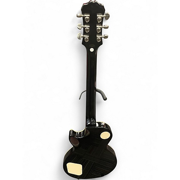 Used Epiphone Les Paul Standard Ebony Solid Body Electric Guitar