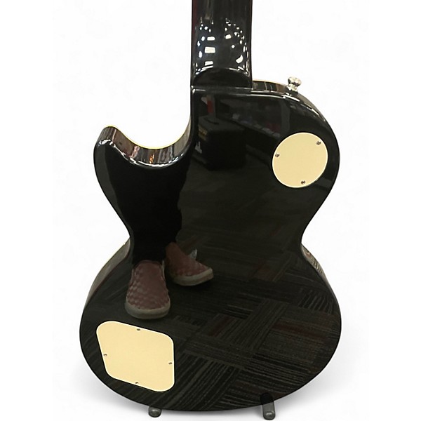 Used Epiphone Les Paul Standard Ebony Solid Body Electric Guitar