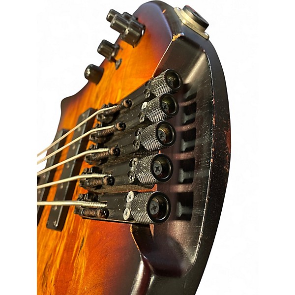 Used Ibanez EHB1505S Dragon Eye Burst Low Gloss Electric Bass Guitar